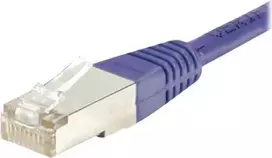 Exertis Connect Snagless Cat6 S/FTP komutacinis kabelis RJ45, 10 m, violetinės spalvos