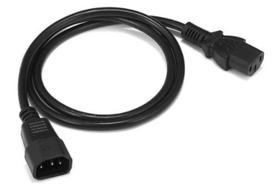 Zebra maitinimo kabelis – IEC 60320 C13 – IEC 60320 C14