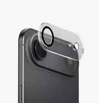 UNIQ Optix Clearshield Frameguard fotoaparato objektyvo apsauginis stiklas iPhone Air, skaidrus, su aplikatoriumi