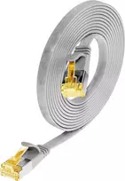 Wirewin Slim Cat6a U/FTP komutacinis kabelis RJ45, 0,5 m, pilkas