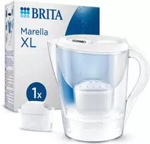 BRITA MARELLA XL vandens filtravimo indas, 3,5l, baltos spalvos