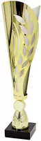 Metalinis puodelis auksinis sidabrinis 35,5 cm TRYUMF