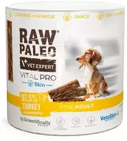 VetExpert Raw Paleo Vital Pro odos ir kailio priežiūrai kalakutiena mini 100 g