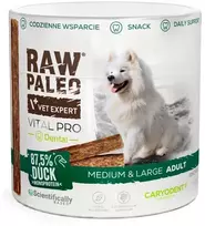 VetExpert Raw Paleo Vital Pro dental duck medium large 100g