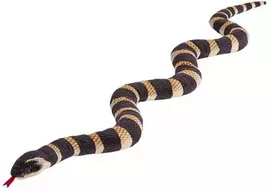 Beppe *****Žarna zygzak juoda 100 cm 14237 24558