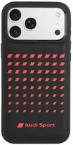 Audi Sport sintetinės odos MagSafe dėklas iPhone 18 Pro Max / 17 Pro Max - Juodas