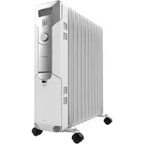 Cecotec ReadyWarm 11000 Space | Oil Radiator | 2500 W | Number of power levels 3 | Suitable for rooms iki 25 m² | Baltas