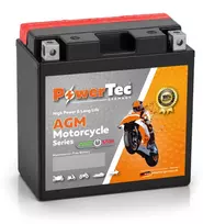 Akumuliatorius PowerTec YTX20CH-BS, AGM, motociklinis, 18 Ah, 12 V, 170 A, starterinis, švino rūgštinis