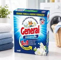 Skalbimo milteliai GENERAL 5in1 2,4kg