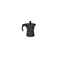 BasicNature Bellanapoli espreso virdulys, 3 puodeliams, juodas