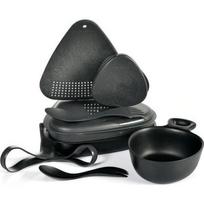 Turistinis indų rinkinys Light My Fire Outdoor MealKit Bio, skalūno juodumo