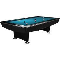 Biliardo stalas Dynamic II, blizgus juodas, Pool, 9 ft, Simonis 860 tournament blue