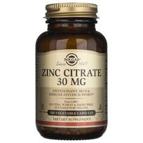 Solgar Cinko citratas 30 mg - 100 kapsulių