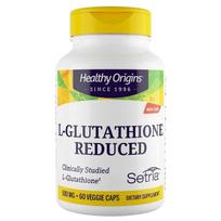 „Healthy Origins“ „Setria“ glutationas (redukuotas) 500 mg – 60 kapsulių