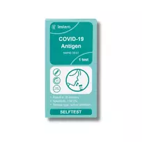TESTERA COVID-19 antigeno greitasis testas iš seilių, 1 vnt.