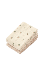 Liewood - Lewis Muslin Cloth 2-Pack - Muslino audiniai - Kreminė spalva