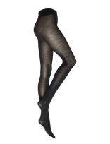 Oroblu - Oroblu Nives Fine Wool Tights - Pėdkelnės - Juoda
