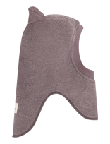 Huttelihut - Balaclava Ears Wool - Balaklava - Violetinė