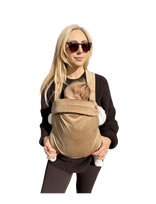 Bizzi Growin - Nomad Velvet Baby Carrier - Kūdikių nešioklės ir apklotai - Ruda