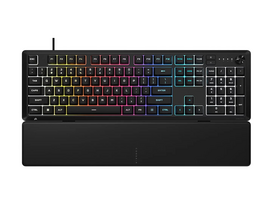 CORSAIR SKIFF 100 Wired RGB Membrane Gaming Keyboard, 10-Zoned RGB LED