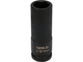 Galvutė smūginė šešiakampė ilga | 12,5 mm (1/2") | 18 mm (YT-1038)