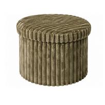 Pufas – daiktadėžė H&S, Ø43 cm