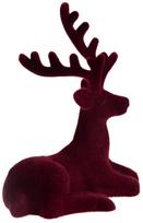 Kalėdinė dekoracija, „Elnias“ TG56926-3, 14 cm, bordo sp.