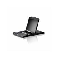 KVM konsolė Aten KVM jungiklis LCD CL5808N, USB-PS/2, VGA, UK-Layout | 4710469345197 | 4710469345197