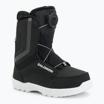 Vaikiški snieglenčių batai Salomon Whipstar Boa Jr black/black/white