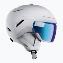 Snieglenčių šalmas Atomic Savor GT Visor Stereo white heather/blue stereo