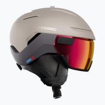 Snieglenčių šalmas Atomic Savor GT Amid Visor Photo sand/red photo