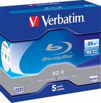 Verbatim BD-R 25GB 6x5 vnt (43715)
