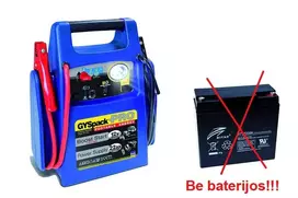 Paleidėjas GYSPACK PRO (be akumuliatoriaus)
