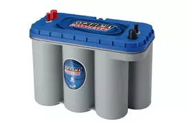 OPTIMA Mėlyna Top DC 5,5L M+DC 75Ah akumuliatorius