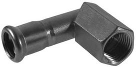 KAN-therm Alkūnė 90° užspaudžiama 18x1/2'' vidinis sriegis nerūdijantis plienas - 6190833