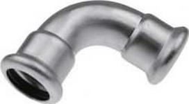 KAN-therm alkūnė 15 mm, 90 laipsnių Inox Press (1609068150)