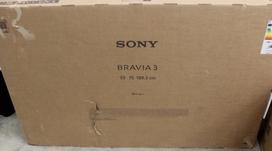 SALE OUT. Sony K75S35B Bravia 3 75" (189cm) 4K Ultra HD Smart Google D-LED TV | SALE OUT. | Sony TV | K75S35B Bravia 3 | 75 | Smart TV | Google TV | 4K UHD | DAMAGED PACKAGING, UNPACKED