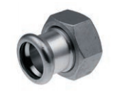 KAN-therm Presuojama jungtis 22mm GW 1'' su plokščia tarpine (6191757)