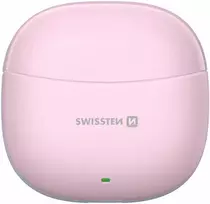Swissten TWS Mini TUNE belaidės stereo ausinės su mikrofonu, rožinės