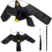Lean Toys Paukščių atbaidymo aitvaras, plėšriojo paukščio imitacija, 120 × 67 cm