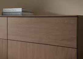 Komoda Kalmar, tamsus ąžuolinė