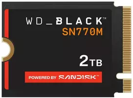 Western Digital Dysk SSD WD Juodas Sn770M M.2 2 Tb Pci (WDS200T3X0G-00CHY0)