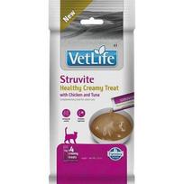 FARMINA Vet Life Cat Struvite Creamy treat with Chicken  and  Tuna box – skanėstas katei – 4x15g