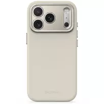 Decoded AntiMicrobial Silicone Backcover dėklas, skirtas iPhone 18 Pro Max / 17 Pro Max, MagSafe, Pebble Grey