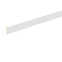 Grindjuostė Domoletti 559260, 2400 cm x 8 cm x 1.2 cm, balta sp.