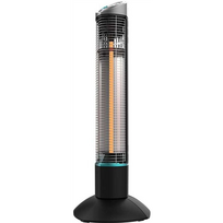 Cecotec ReadyWarm 1000 Power Tower | Halogen Heater | 1000 W | Number of power levels 2 | Black | IP55|8265