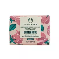 The Body Shop The Body Shop British Rose Cleansing Face & Body Bar 100 ml