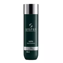System Professional Shampoo for men 3in1 Man Triple Shampoo - 250 ml