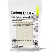 Carbon Theory Salicylic Acid & Shea Butter Cleansing Soap (Exfoliating Cleansing Bar) 100 ml