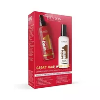 Revlon Pack UniqOne Hair Treatment Set - Dárková sada Nenuplaunama plaukų priežiūros priemonė